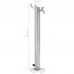 vidaXL Garden Water Column Stainless Steel Round 95 cm