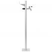 vidaXL Garden Water Column Aluminium 95 cm