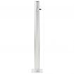 vidaXL Garden Water Column Aluminium 95 cm