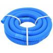 vidaXL Pool Hose with Clamps Blue 38 mm 6 m