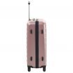 vidaXL Hardcase Trolley Set 3 pcs Rose Gold ABS