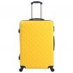 vidaXL Hardcase Trolley Set 3 pcs Yellow ABS