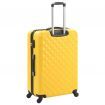 vidaXL Hardcase Trolley Set 3 pcs Yellow ABS