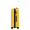 vidaXL Hardcase Trolley Set 3 pcs Yellow ABS