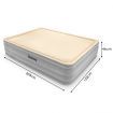 Bestway Inflatable Flocked Airbed Camping Mattress Air Beds Built in AC Pump 