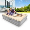 Bestway Inflatable Flocked Airbed Camping Mattress Air Beds Built in AC Pump 