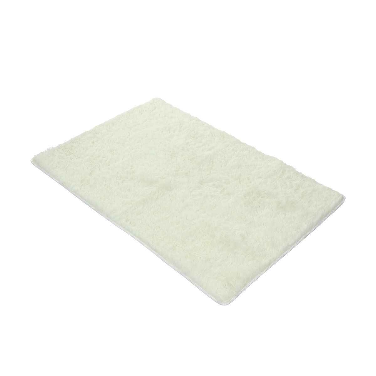 Creamy White 2x3m Fluffy Shaggy Rug Carpet Soft Area Rug Anti-slip ...