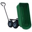 Garden Tipping Hand Cart 300 kg 75L Green