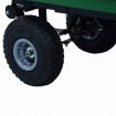 Garden Tipping Hand Cart 300 kg 75L Green