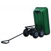 Garden Tipping Hand Cart 300 kg 75L Green