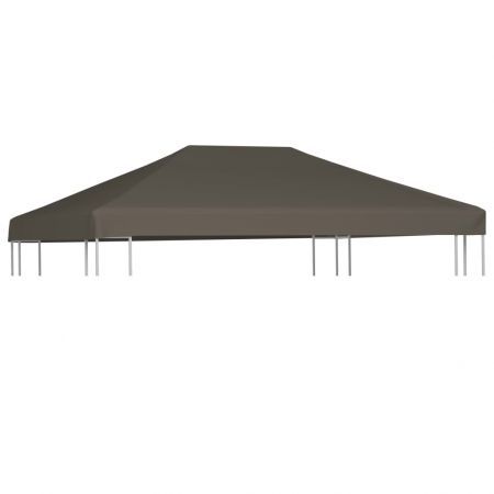 Gazebo Top Cover 310 g/m² 3x4 m Taupe