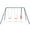 Swing Set with 4 Seats Orange