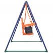 2-in-1 Single Swing and Toddler Swing Orange