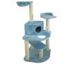 Cat Tree 142cm Scratching Post Play Centre with Hammock - 3 Levels