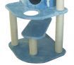 Cat Tree 142cm Scratching Post Play Centre with Hammock - 3 Levels