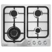 Devanti Gas Cooktop 60cm Gas Stove Cooker 4 Burner Cook Top Konbs NG LPG Steel