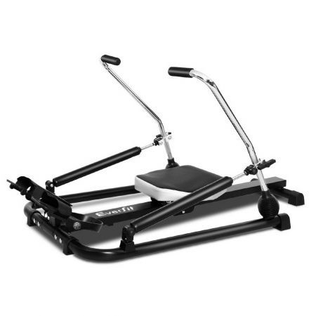 Everfit Rowing Exercise Machine Rower Hydraulic Resistance Fitness Gym Cardio