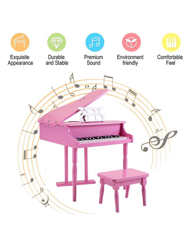 PianoChildren Çocuk Kuyruklu Piyano Ahşap OyuncakPianoChildren Çocuk Kuyruklu Piyano Ahşap Oyuncak  