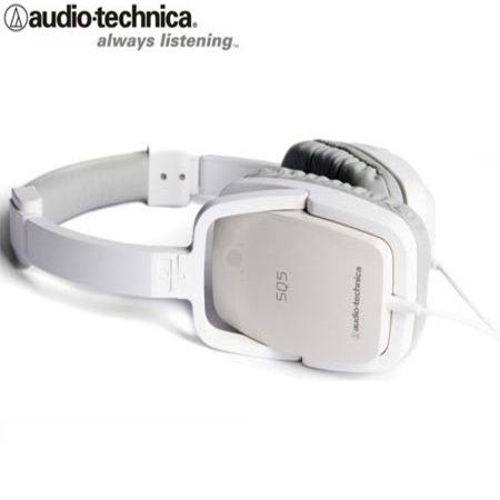 Audio Technica ATH SQ5 Square Headphones On Ear Earphones White