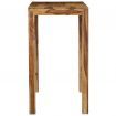 Bar Table Solid Sheesham Wood 118x60x107 cm