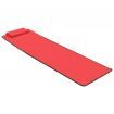 Folding Beach Mats 2 pcs Steel and Fabric Red