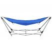 Hammock with Foldable Stand Blue