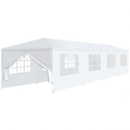 Marquee Tent 3x12 m Pop up Gazebo Garden Outdoor Canopy White
