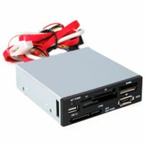 3.5" High Speed All-in-One Internal Card Reader with USB 2.0 Port