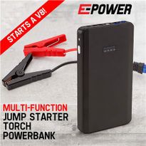 E-Power 12V Lithium Jump Starter Torch Power Bank Battery JS15