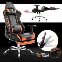 High Back Gaming Office Chair Sports Racing Recliner Seat