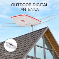 Outdoor Antenna UHF/VHF/FM HDTV Aerial with  Booster
