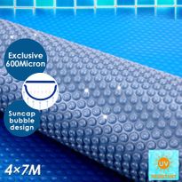 600 Micron 7M x 4M Solar Outdoor Swimming Pool Cover Blanket