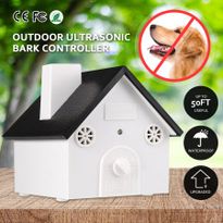Dog Puppy Ultrasonic Stop Barking Outdoor Anti Bark Control System Device