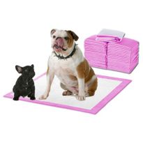 200 Pcs Puppy Pet Indoor Toilet Training Pads - Pink