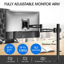 Single LCD LED Monitor Arm Desk Mount Stand Display Adjustable TV Screen Holder Bracket