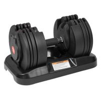 Powertrain 20kg Adjustable Home Gym Dumbbell