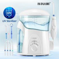 Water Flosser Electric Dental Teeth Oral Irrigator Tooth Cleaner 600ml Capacity w/UV Sterilizer