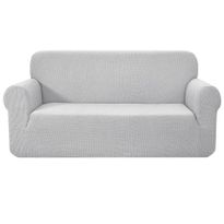 Artiss Sofa Cover Couch Covers 3 Seater High Stretch Grey