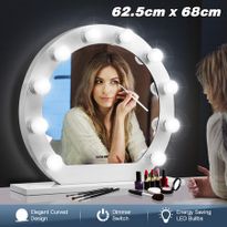 Maxkon Hollywood Makeup Mirror 10 LED Lights Vanity Mirror w/Dimmer Control