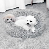 100cm x 26 cm for under 60 kg PV Velvet Plush pet Dog Cat Mat Kennel bed 100cm x 26 cm for under 60 kg Col. Grey