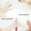 100Pcs 50PAIRS Disposable Clear Vinyl Gloves Powder Free Gloves