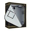 120x60x150cm Hydroponic Grow Tent Reflective 1680D Oxford w/ Observation Window and Floor Tray