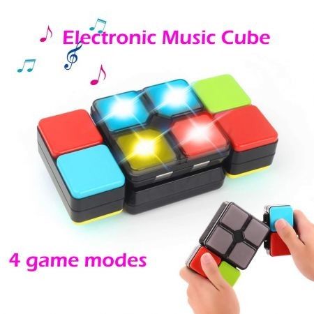 Endless Fun Magic Electronic Music Cube Puzzle Game Novelty Toys