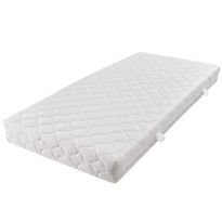 Mattress with a Washable Cover 203x153x17 cm