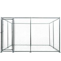 4x4m Dog Enclosure Kennel Large Chain Cage Pet Animal Fencing Run Outdoor Fenced