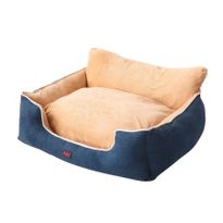 PaWz Pet Bed Dog Puppy Beds Cushion Pad Pads Soft Plush Cat Pillow Mat Blue M