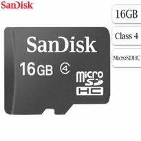 FREE SHIPPING! SanDisk 16GB MicroSDHC Card Class 4
