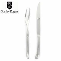 Stanley Rogers 2 Piece Pistol Grip Carving Set - 18/0 Stainless Steel