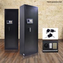 Heavy Duty 10 Gun Storage Locker Safe with Internal Security Box