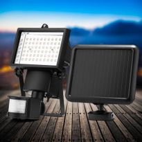 Solar Motion Sensor Light - Adjustable Motion Distance and Time - 60 LED